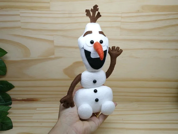 Olaf de Feltro Personagem Filme Frozen