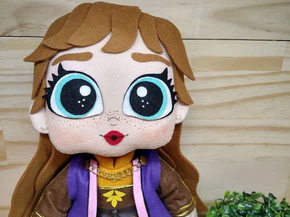 Anna de feltro Personagem filme Frozen