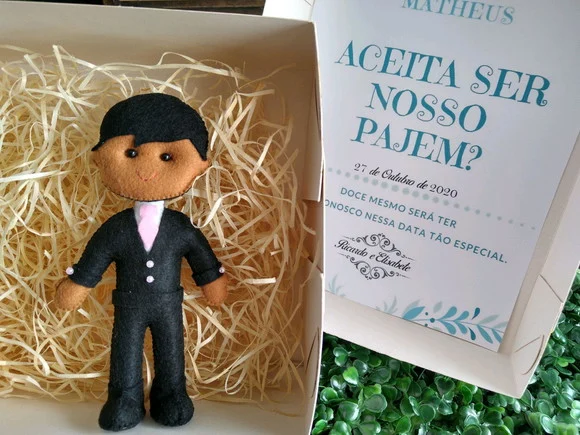 Pajem Convite de Casamento - foto 1