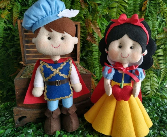 Branca de Neve e o Príncipe em Feltro