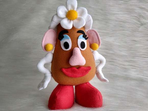 Sra Batata do Toy Story em feltro
