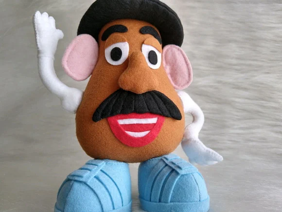 SR Batata do Toy Story em feltro