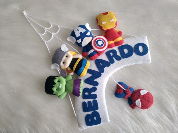 Porta Maternidade Super Heróis Toy - foto 1