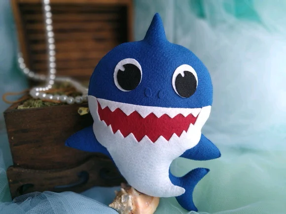 Baby Shark em Feltro