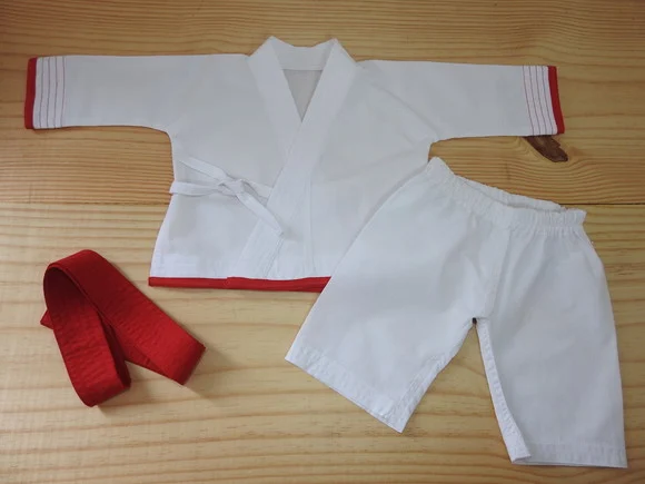 Conjunto Kimono Karatê para Boneca - Bebe Grande - foto 1