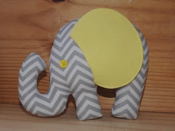 Almofada Elefante m - para Nichos Decorativa - foto 1
