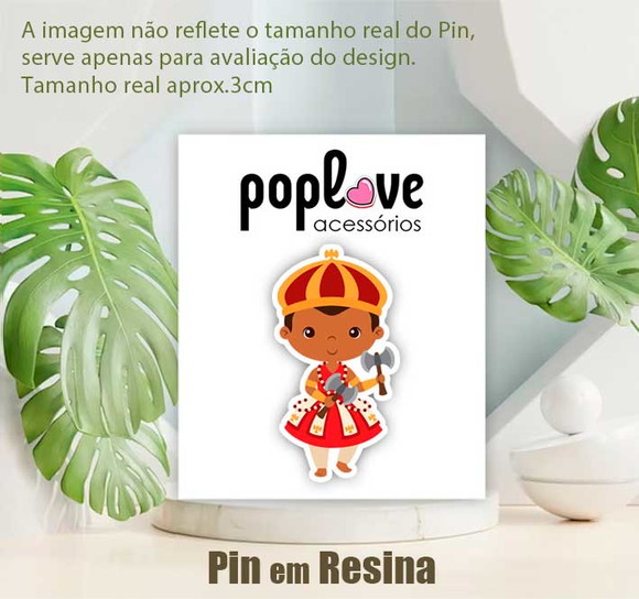 Pin - Xangô - Coleção Orixás - foto 1