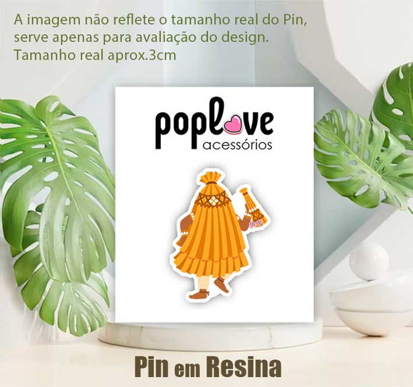 Pin - Obaluaê - Omulu - Coleção Orixás - foto 1