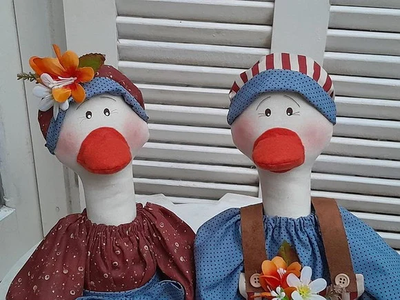 Casal de Gansos -sinfronio e Sinfonia - foto 1