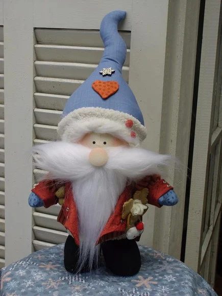 Boneca de Pano- Gnomo St. Nicholas - foto 1