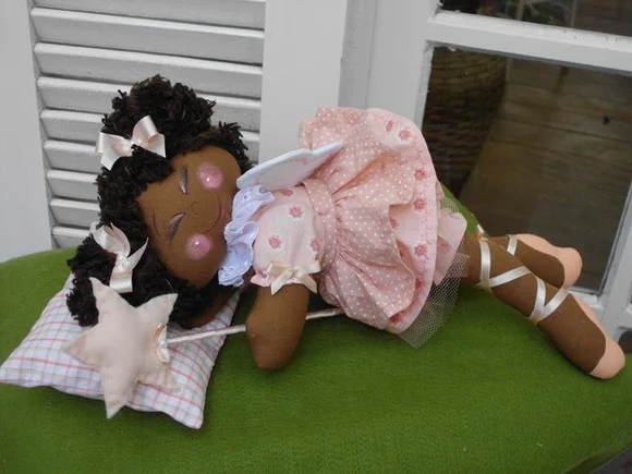 Boneca de Pano -fadinha Bombom - foto 1