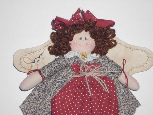Boneca de Pano - Anjinha Carol - foto 1