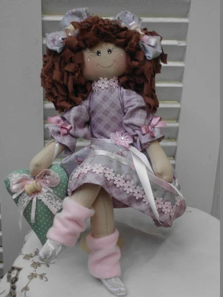 Boneca de Pano - Marie Louise - foto 1
