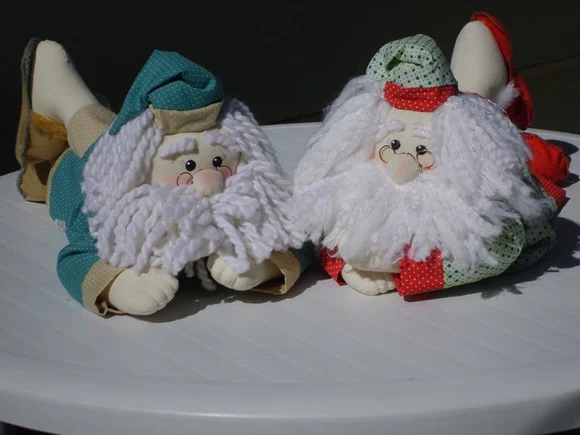 Boneca de Pano - Papai Noel de Pijama - foto 1