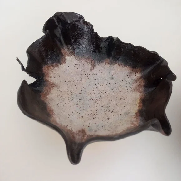 Bowl Decorativo Cerâmica Fria Nozes