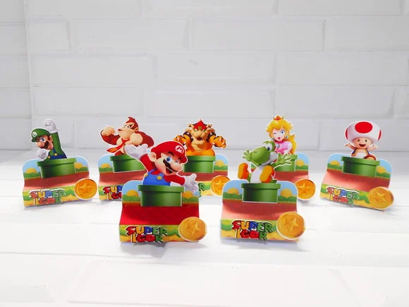 Kit 60 Lembrancinhas Mario Bros - foto 1