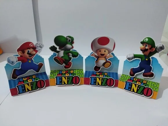 Kit 60 Lembrancinhas Mario Bros - foto 1