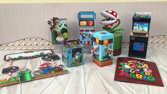 Kit 45 Lembrancinhas Mario Bros - foto 1