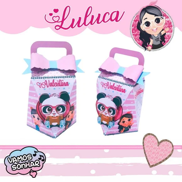 Kit 60 Lembrancinhas Luluca - foto 1