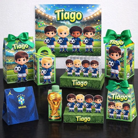 Kit 30 Lembrancinhas Copa do Mundo - foto 1