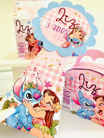 Kit 60 Lembrancinhas Lilo e Stitch - foto 1