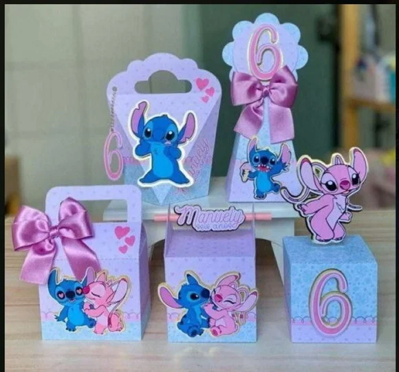 Kit 60 Lembrancinhas Stitch - foto 1