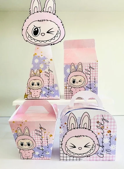 Kit 30 Lembrancinhas Labubu - foto 1