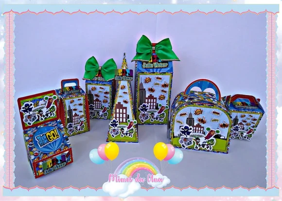 Kit 45 Lembrancinhas Jovens Titãs - foto 1