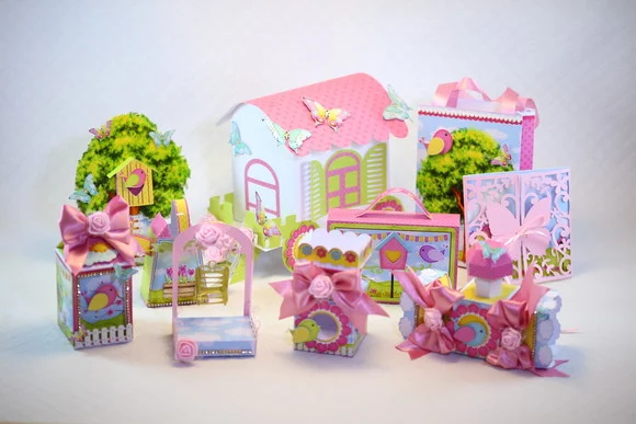 Kit com 45 Lembrancinhas Jardim Encantado - foto 1