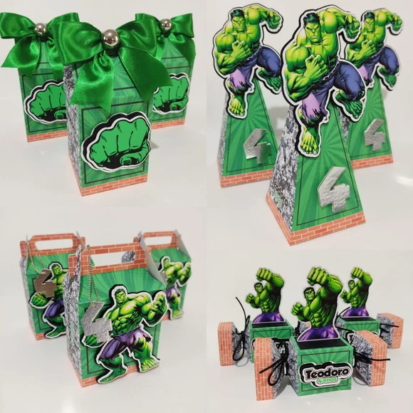 Kit 30 Lembfrancinhas Hulk - foto 1