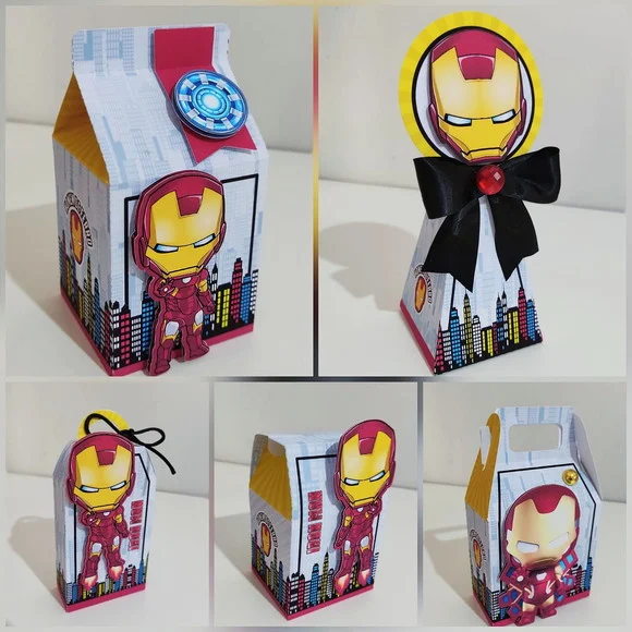 Kit 30 Lembrancinhas Homem de Ferro - foto 1