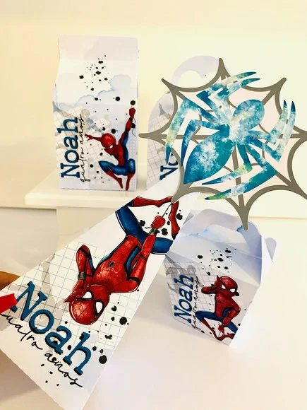 Kit 60 Lembrancinhas Homem Aranha - foto 1