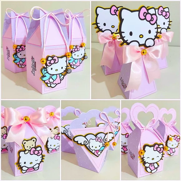 Kit 60 Lembrancinhas Hello Kitty - foto 1
