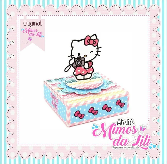 Kit 30 Lembrancinhas Hello Kitty - foto 1