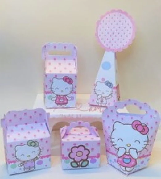 Kit 30 Lembrancinhas Hello Kitty - foto 1