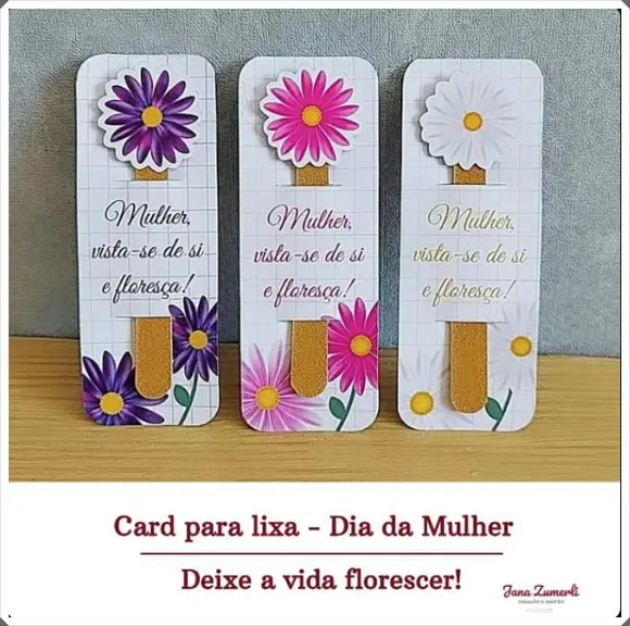 Card Lixa Dia da Mulher - foto 1