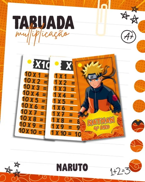 Chaveiro Tabuada Personalizada - foto 1