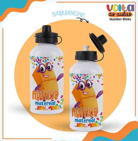 Garrafa Squeeze Personalizada - foto 1