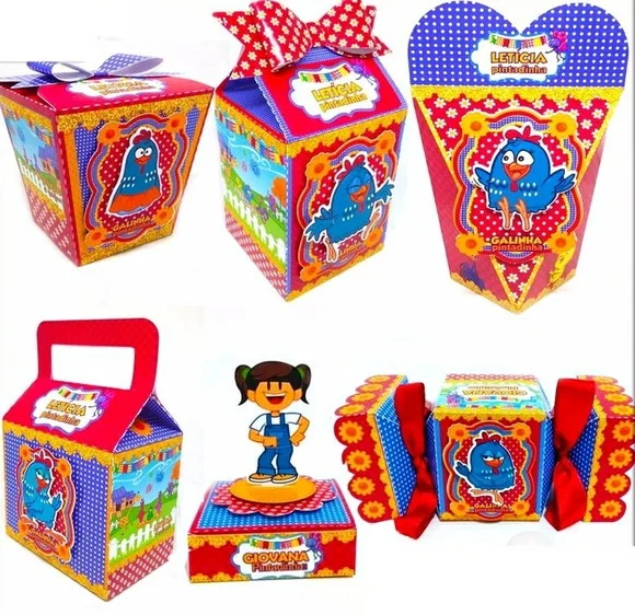 Kit 30 Lembrancinhas Galinha Pintadinha - foto 1