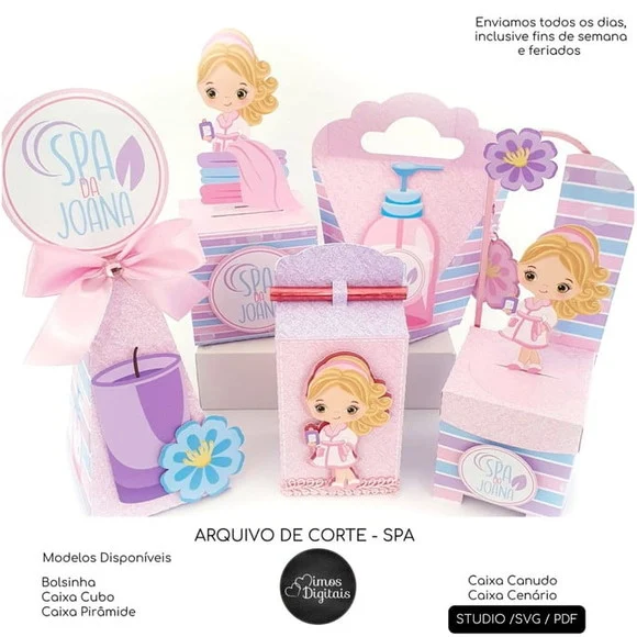 Kit 60 Lembrancinhas Spa - foto 1