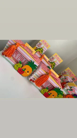 Kit 30 Lembrancinhas Frutinhas
