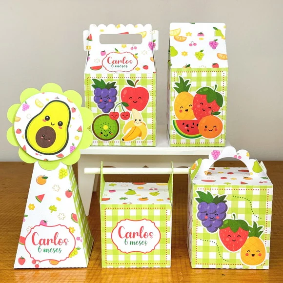 Kit 60 Lembrancinhas Frutinhas - foto 1
