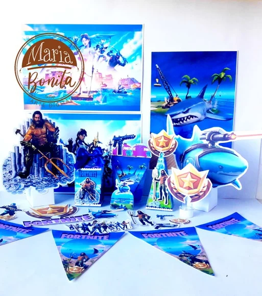 Kit 30 Lembrancinhas Fortnite - foto 1