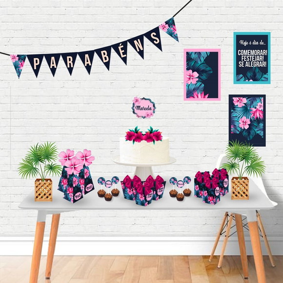 Kit 60 Lembrancinhas Floral - foto 1