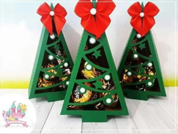 Caixa Árvore de Natal Vazada - foto 1