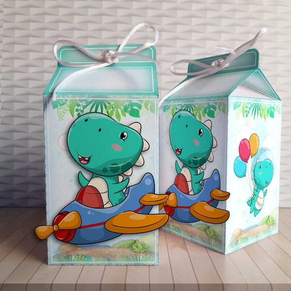 Kit 45 Lembrancinhas Dinossauro - foto 1