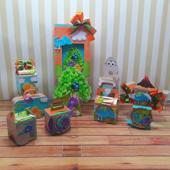 Kit 50 Lembrancinhas Dinossauros - foto 1