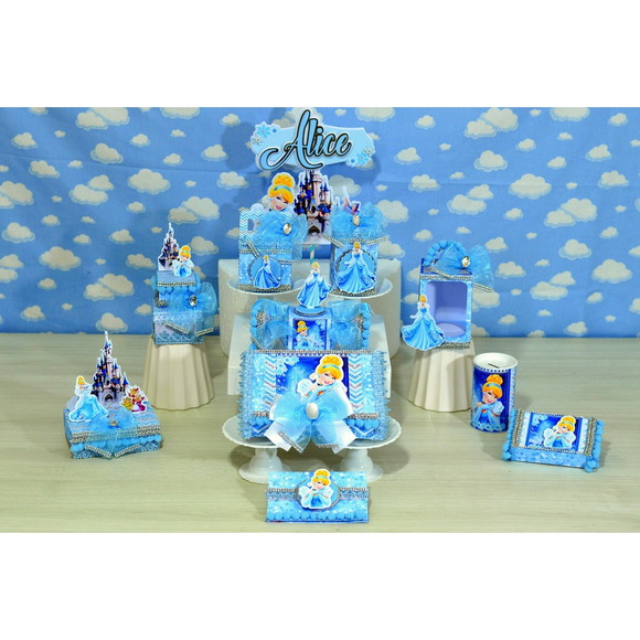 Kit 30 Lembrancinhas Cinderela - foto 1