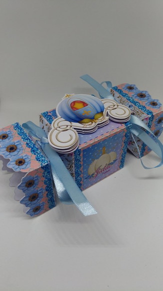 Kit 60 Lembrancinhas Cinderela - foto 1