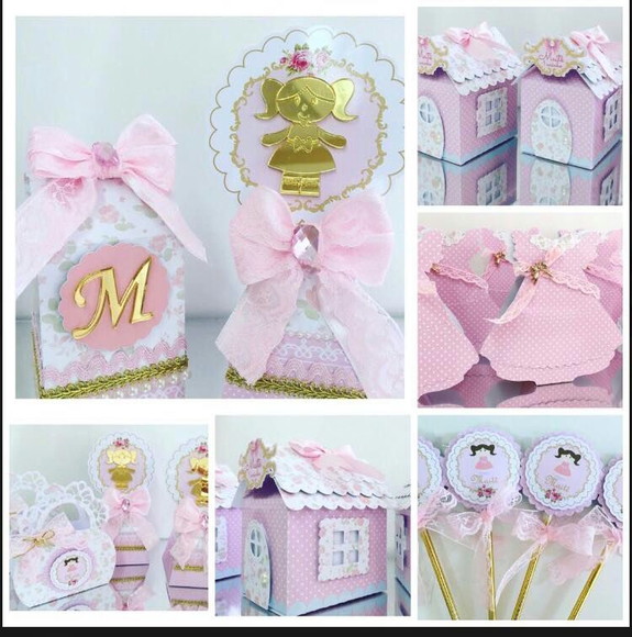 Kit 30 Lembrancinhas Casa de Boneca - foto 1